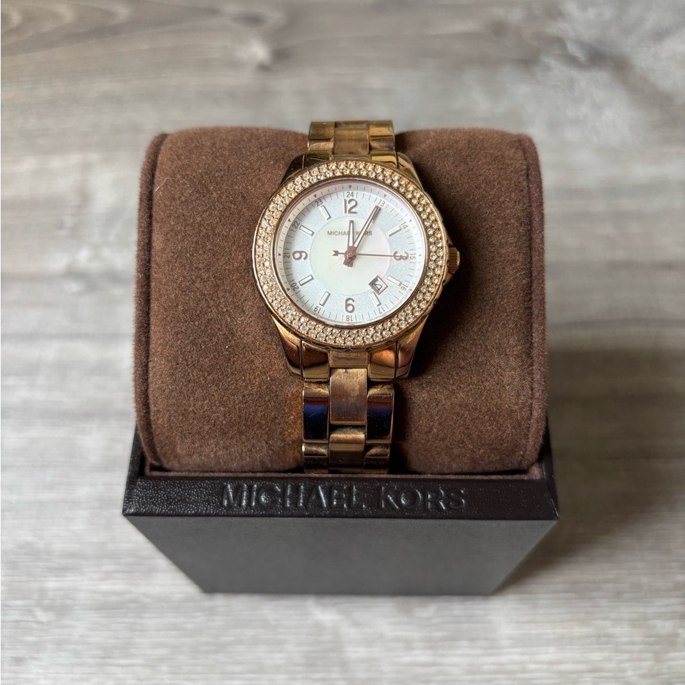 Rose Gold Michael Kors Watch
